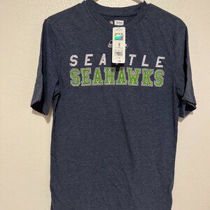 'SEATTLE SEAHAWKS NFL TEAM MEN'S SHORT SLEEVES SHIRTS-SIZE SMALL - NWT